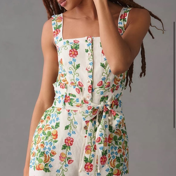 FARM Rio Tropical Romance Romper (XS) - Picture 3 of 8